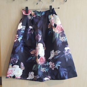 Floral skirt